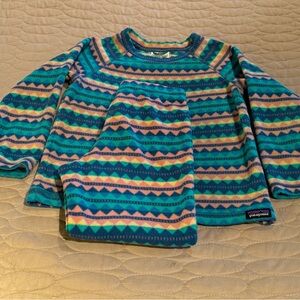 Patagonia Toddler Micro D Crew & Bottoms Set 4T